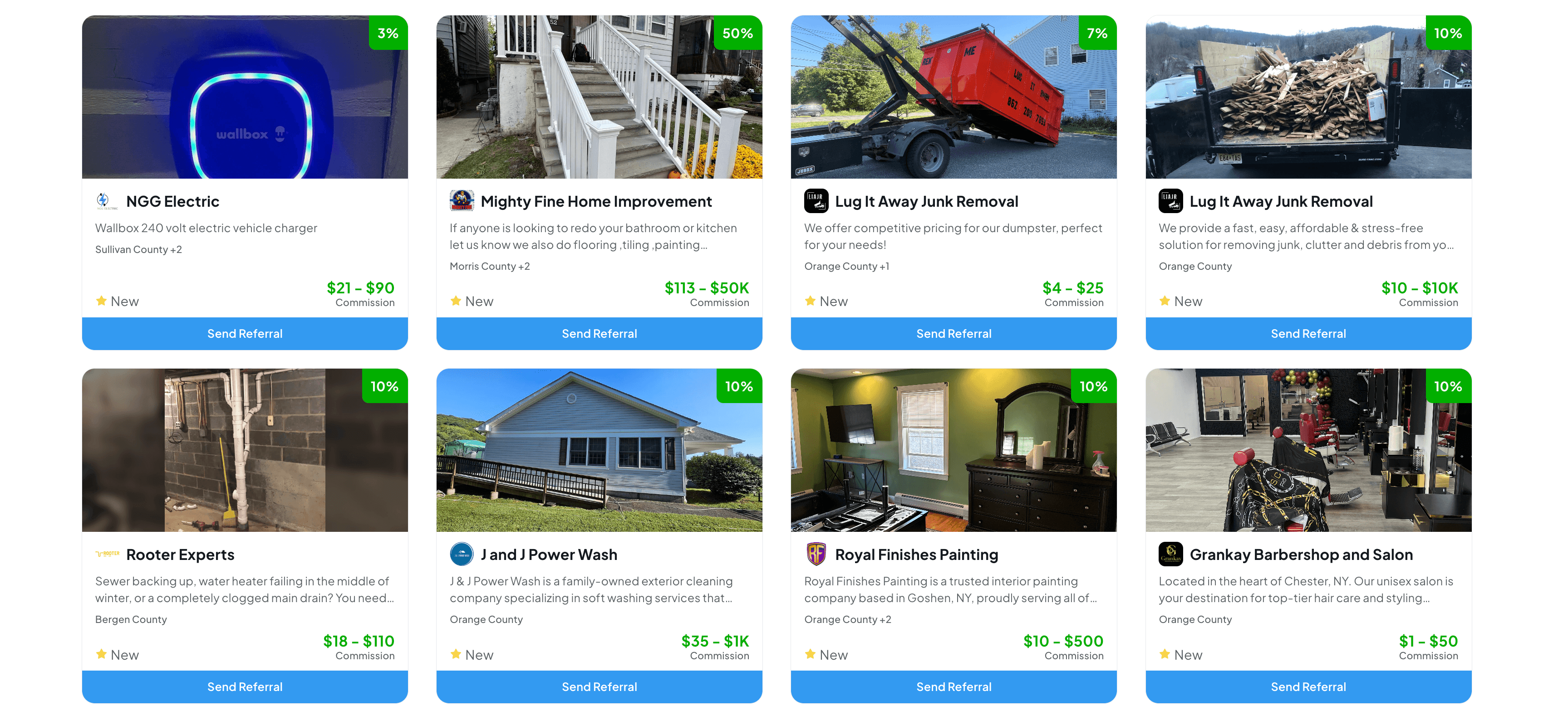 business listings