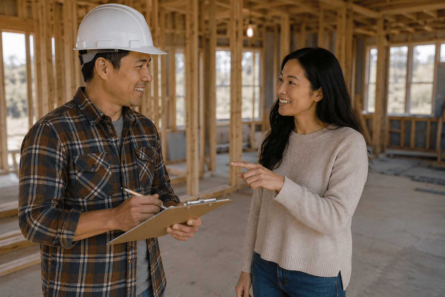 Contractor and realtor building a referral partnership